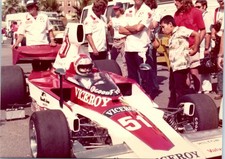 1970s Mario Andretti Viceroy Parnelli Jones Racing F5000 Car Vintage Photo