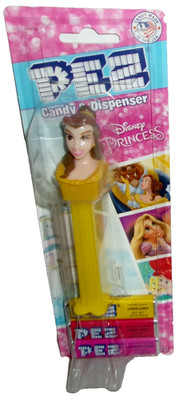 DISNEY PRINCESS Pez Dispenser ~ BELLE From Beauty and the Beast [Carded] 2014