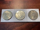 Peace Silver Dollars lot of (3) Three 1924-1922-1923 *