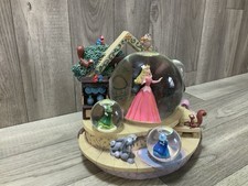 Snow Globe Sleeping Beauty Princess Aurora Once Upon A Dream Works VIDEO