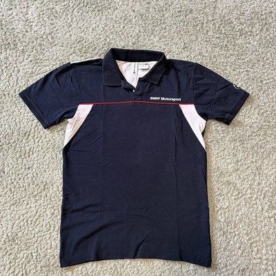 Puma  Men's Polo, BMW Team Blue shirt / size : large / navy blue