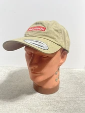 Yupoong Hat Adult Beige Adjustable 100% Cotton