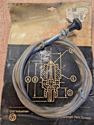 Holley 45-228 Choke Control Cable