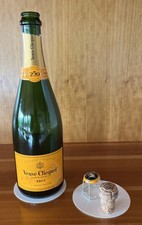 250th Anniversary Special Ed. Veuve Clicquot Champagne Bottle Cork-empty