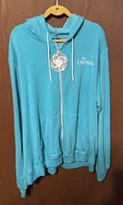 NWT Chosen Against the Current Full Zip Teal Hoodie Sweatshirt Sz 3X NEW GTub32
