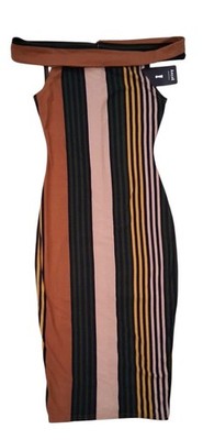 Earthy Boho Bodycon Old Money Privy Dress Sophisticated Flower Child 