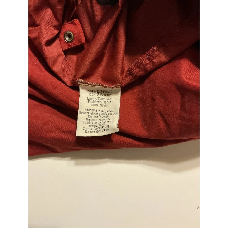 De Colección Y2K Camel Cigarettes Pullover Rompevientos Chaqueta Roja XL 1/4 Cremallera Ligera Foto 3 de 4
