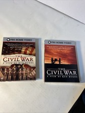 The Civil War: A Film by Ken Burns PBS Complete Series 5 Disc Set Good Cond A14