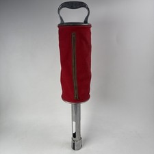 Vintage Original Bag Shag Red Golf Ball Retriever Shagger Stamped Grip USA Works