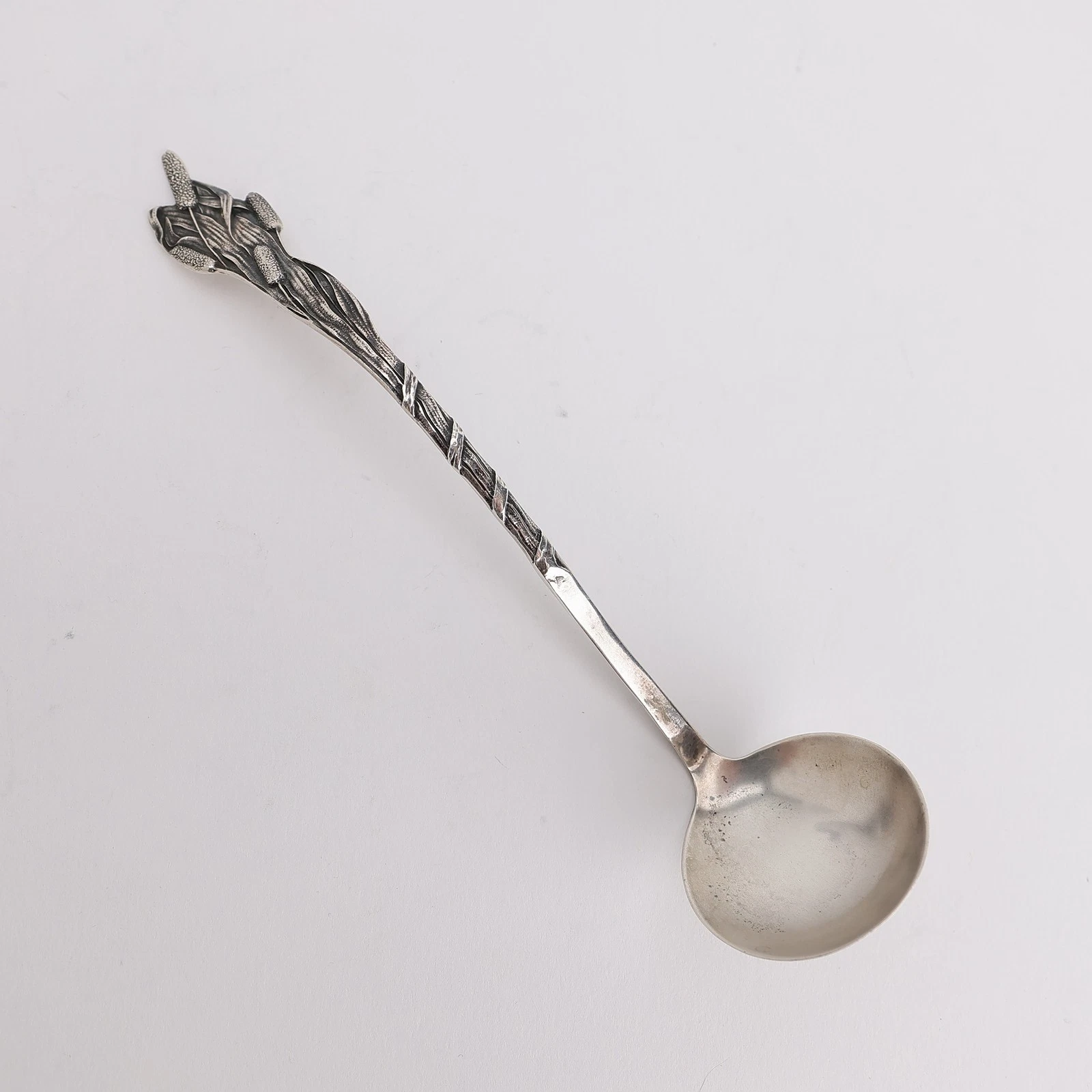 Cattails by Paye & Baker Sterling Silver 5 7/8" Sauce Ladle .5ozt No Monogram