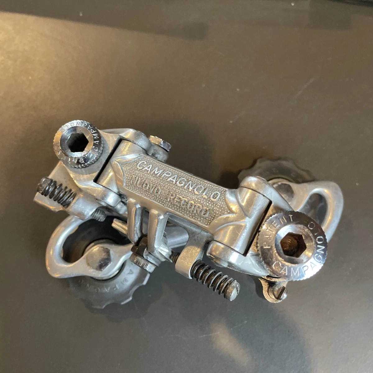 Dérailleur Avant Campagnolo Nuovo Record Vintage Années 70 - Pour Vélo De Route Colnago, Pinarello