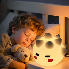 Night Light for Kids, Silicone Touch Night Light for Baby Nursery, Voice-3-Level