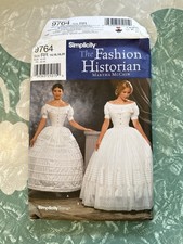 UNCUT Simplicity 9764 Sewing Pattern Costume Size RR 14 16 18 20