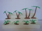 Marx  Desert Fox Play Set  /  Complete Palm Tree / Ferns Set