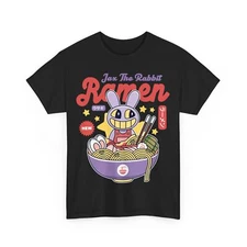 Jax Purple Rabbit Ramen Unisex T-Shirt.  The Amazing Digital Circus Cartoons.
