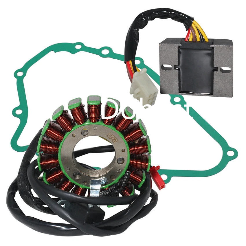 For Kawasaki Magneto Stator+Voltage Rectifier+Gasket Vulcan 500 EN500A Ninja 500 - Image 2 of 4
