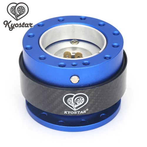 KYOSTAR Carbon Fiber Steering Wheel Quick Release Control Hub Real Carbon Fiber