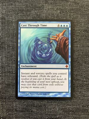Cast Through Time - LP - Rise of the Eldrazi - MTG Magi The Gathering
