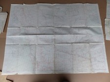 Maps carte WESTERN CANADA NAVIGATION PLOTTING CHART 1951  ( 16 )