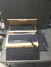 Lot of 10 Dell USB Keyboards, 4 Models