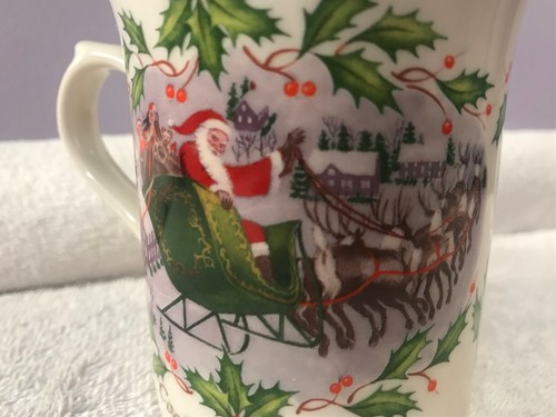 Lenox Holiday Holly & berries Cookies for santa mug CH5039 - Picture 4 of 7