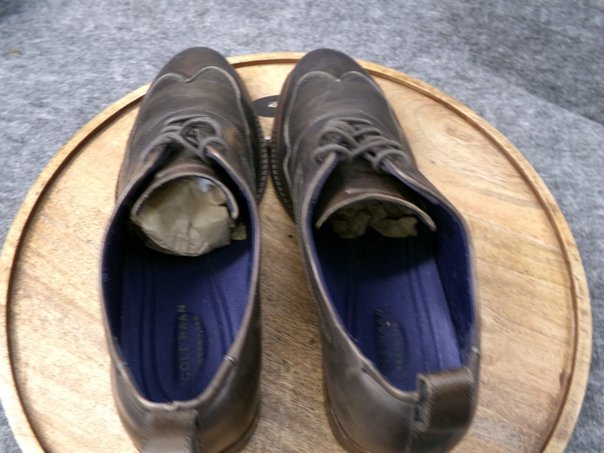 Cole Haan Washington Grand 2.0 Oxford Magnet(Dk Gray) Leather Cole Haan OriginalGrand 2.0 Laser Oxford (Men) - Magnet  main image 4