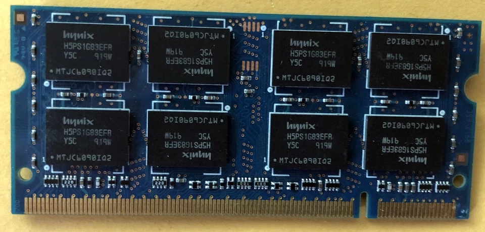 2GB Hynix DDR2 Laptop SODIMM RAM Memory PC2-5300 DDR2-667 - Image 2 of 2