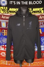 5/5 Liverpool adults M 125 years new balance MINT football track jacket