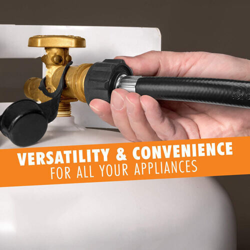 Propane Adapter Hose LP Tank 1lb to 20lb Converter QCC1 For Mr. Heater Big Buddy