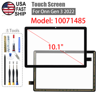 New Digitizer Touch Screen Frame For ONN 10.1