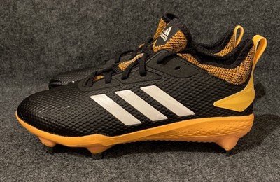 yellow adidas baseball cleats
