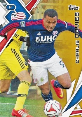 2015 Topps Major League Soccer Gold Base Parallel Card Numbered to /25 - MLS