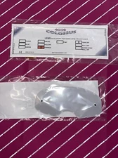 Rip n Roll Replacment Lens Orange Tint Tear Off Lens  Colossus Motocross Goggles