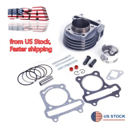 For GY6 100cc 139QMB 139QMA Scooter Engine 4T 1Set 50mm Big Bore Cylinder kit