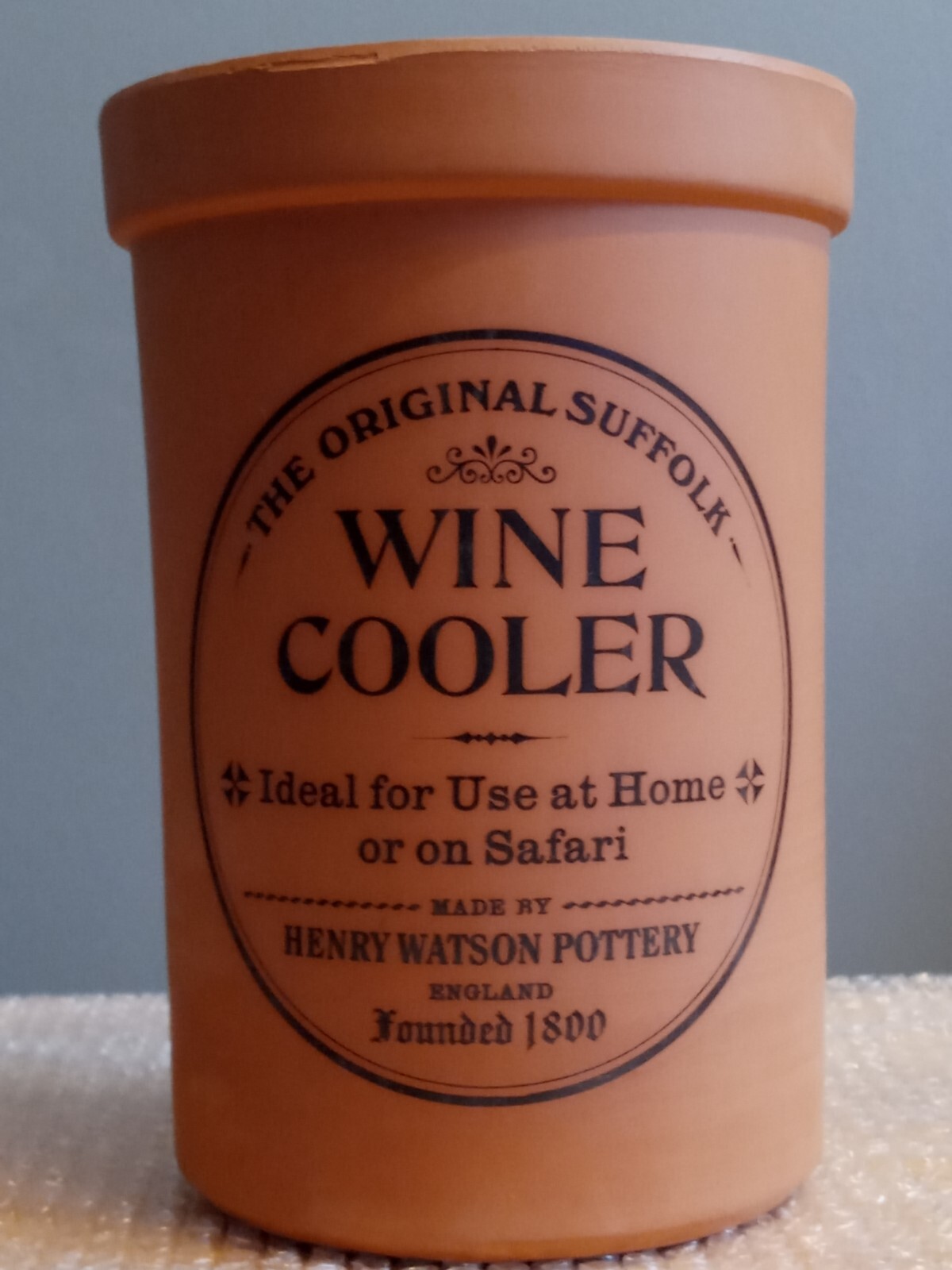Henry Watson Pottery The Original Suffolk Wine Cooler Terracotta Made In England