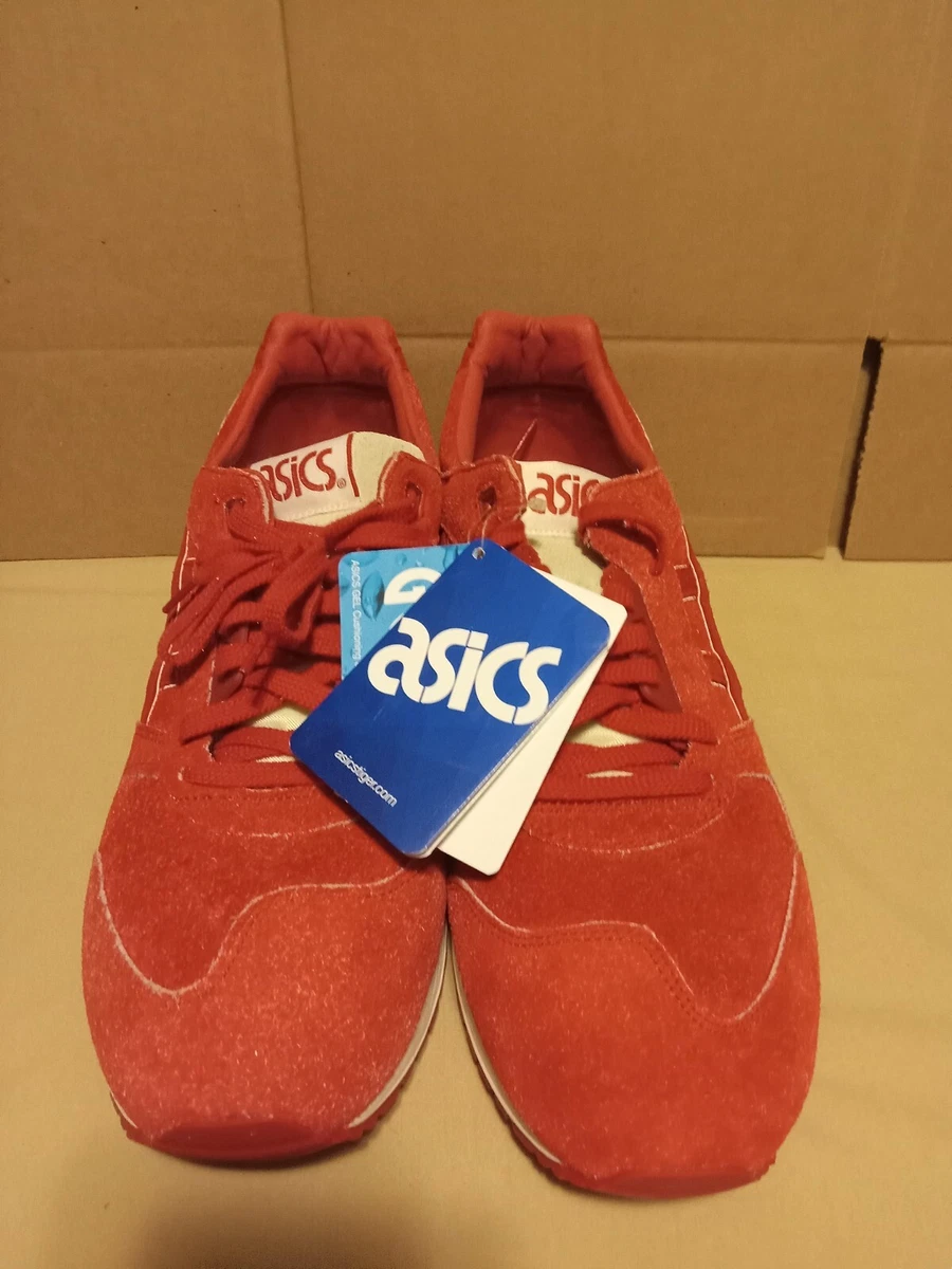Asics Sneakers Mens 10 GEL Respector H6U3L Red Suede Athletic Causal Shoes s-l400.jpg main image 4