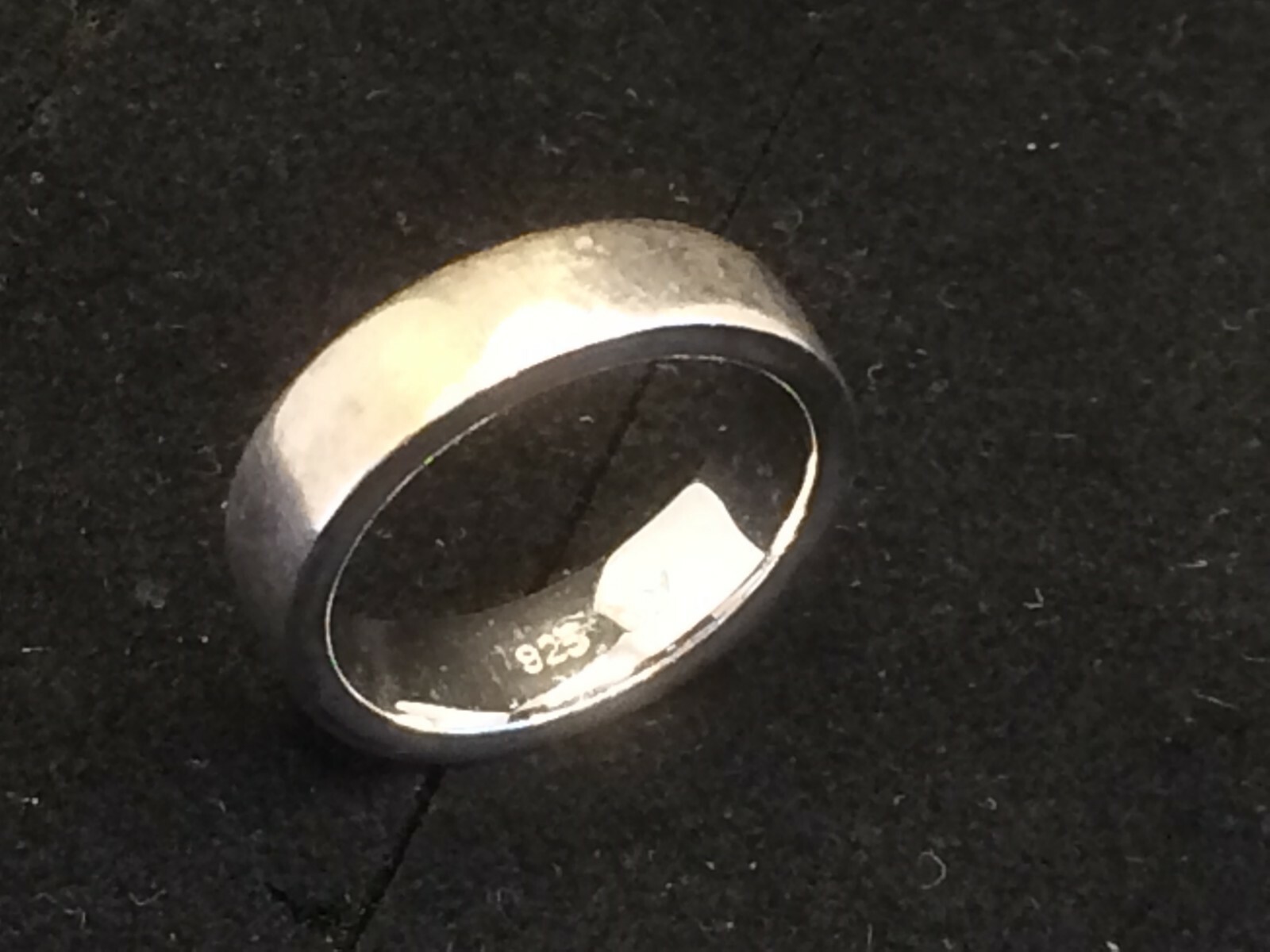 Solid Silver Ring Ring 925 Hallmarked Silver 7.4g… - image 4