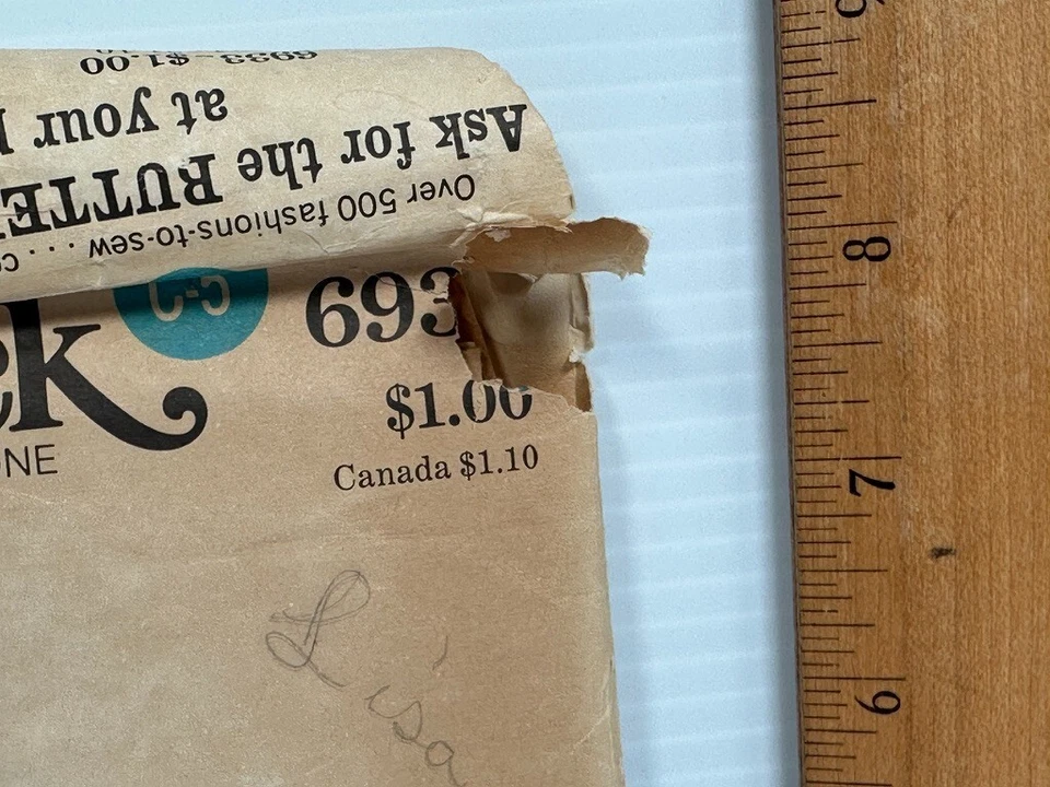 6 Vintage Girls Miss Teen Butterick Simplicity Sewing Patterns CUT Sz 4-14 Child - Image 4 of 4