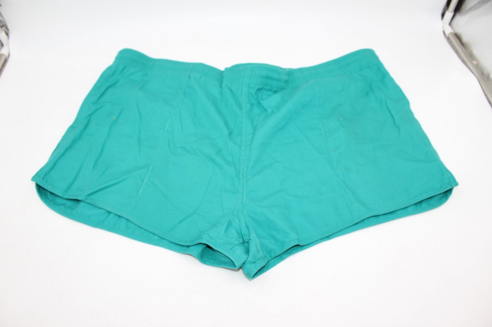 FILA Pantaloncini vintage Woolrich da uomo verdi taglia XL misto cotone canottaggio anni '90