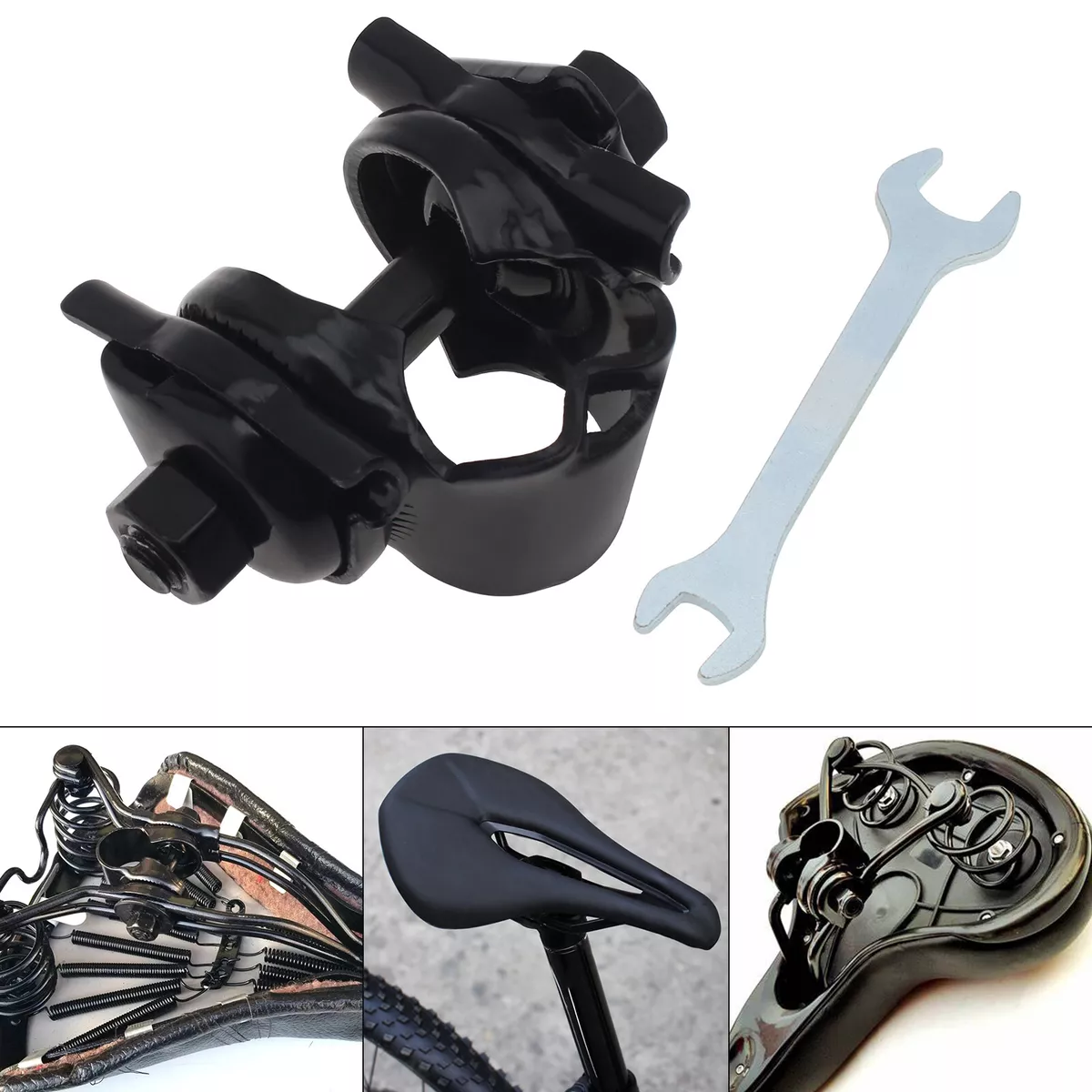 22.2mm Bike Saddle Seat Bolt Seatpost Post Clamp Mount Bracket for Road Bikes