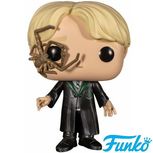 Funko POP #117 Harry Potter Draco Malfoy with Whip Spider Figure