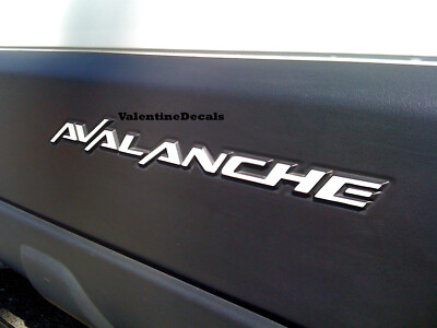 Chevy Avalanche Emblem Overlays 02 03 04 05 06 1500