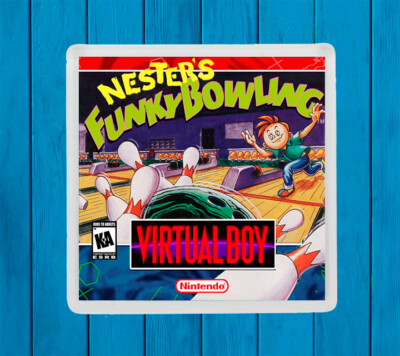 Nesters Funky Bowling Nintendo Virtuelle Junge Fridge Magnet Kühlschrank