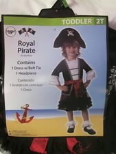 Royal Pirate Toddler Girls Halloween Costume size 3t-4t- Halloween Costumes