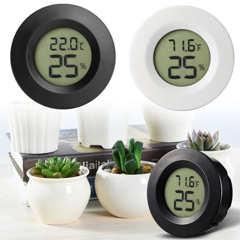 Digital LCD Indoor Temperature Thermometer Humidity Meter Fahrenheit Hygrometer - Image 4 of 4