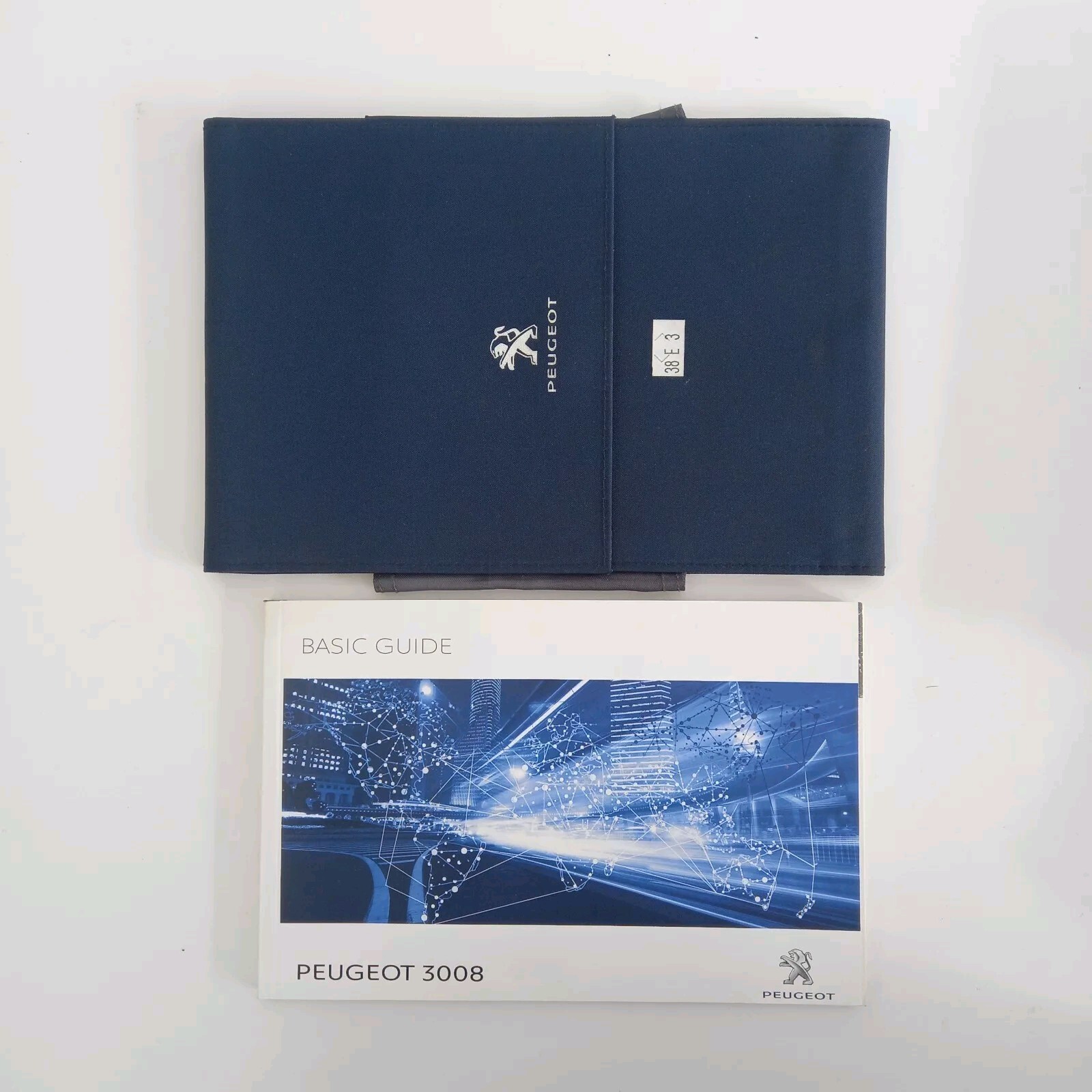 PEUGEOT 3008 OWNERS MANUAL HANDBOOK GUIDE & WALLET PACK MK2 P84 2016