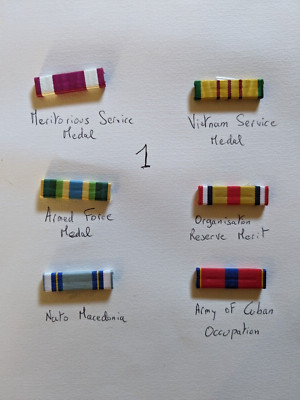 Medaillenrückruf (Dixmude) US (6er Set)