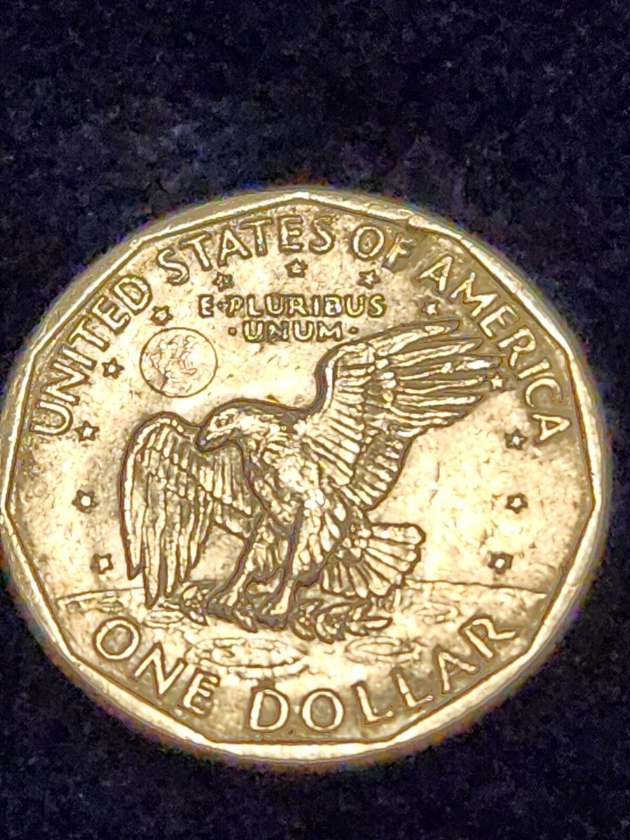 1979 D Susan B Anthony Dollar RARE Error Filled D Dot FG Error & E Pluribus  Dot | eBay