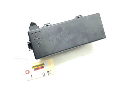 2014-2017 MASERATI GHIBLI FRONT FUSE RELAY BOX OEM