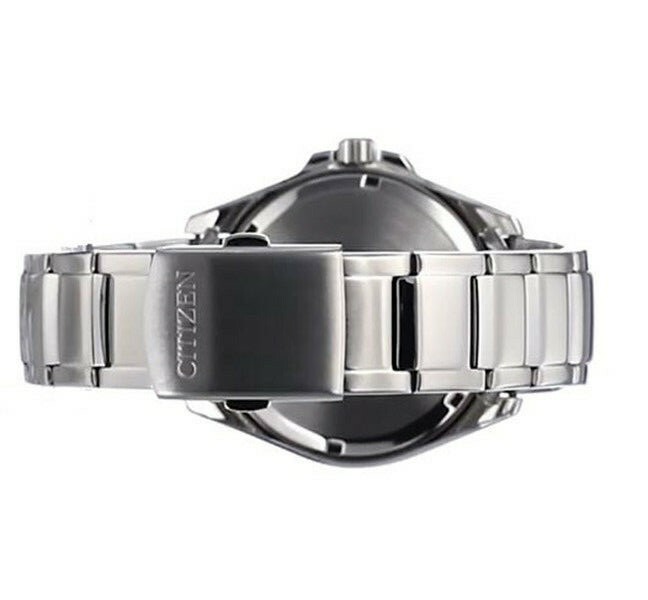 Citizen Eco-Drive Men's Chandler Silver Dial Bracelet Watch 43mm AW1430-86A